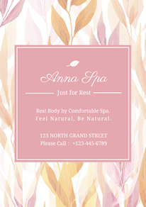 floral-pink-spa-flyer