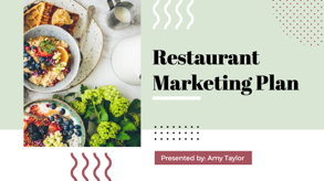 restaurant marketing plan presentation