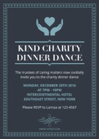 charity fundraiser invitation