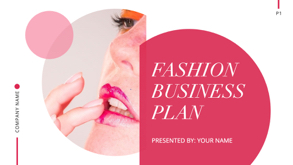 fashion business plan presentation