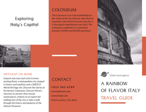 travel guide brochure
