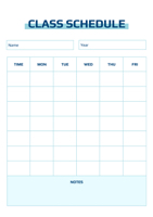 university-class-schedule