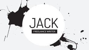 freelance writer business card
