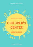 blue-child-center-promotional-poster