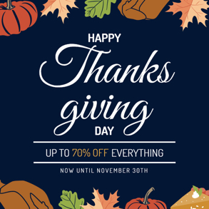 thanksgiving big sales