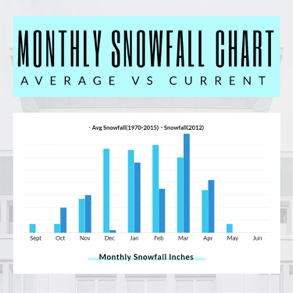 monthly-snowfall-column-chart