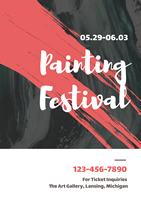 painting-festival-ticket-booking-poster