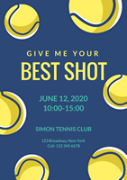 yellow-tennis-ball-club-poster