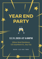 year end party invitation