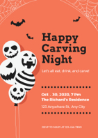 skull halloween party