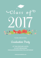 simple graduation invitation