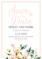 save the date invitation