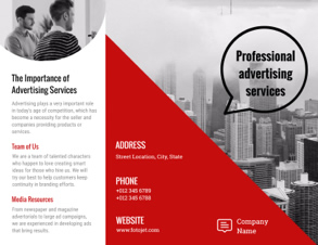 professional marketing brochure