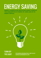 green-save-energy-poster