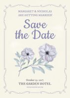 save the date invitation
