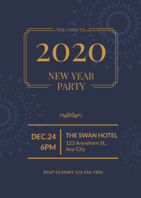 new year party invitation