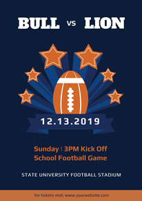 blue-school-football-match-flyer