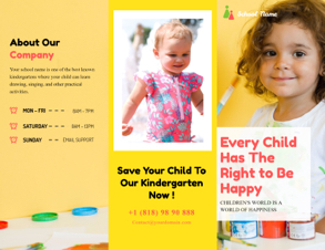 kindergarten-brochure