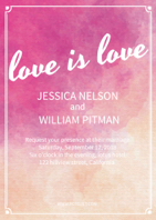 creative wedding invitation