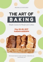 education-class-baking-poster