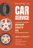 red-tyre-car-service-poster