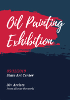 artistic-oil-painting-exhibition-poster