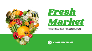 fresh market presentation