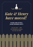 cheering housewarming party