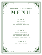 romance-wedding-menu