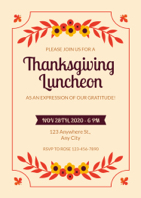 thanksgiving lunch party